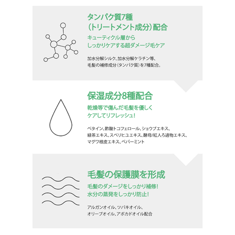 【大容量】ヘアトリートメント ミラクル2Ｘ　-480mL-